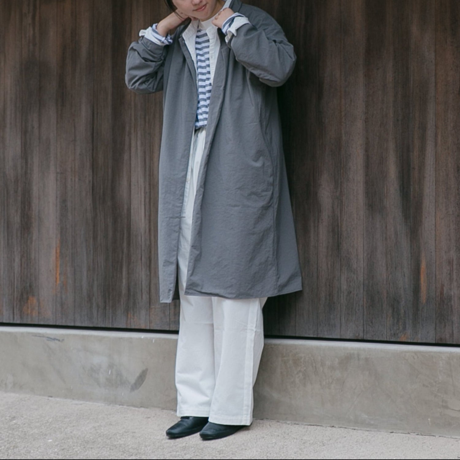 Nylon livery coat<br> soutien collar<br> No.2605