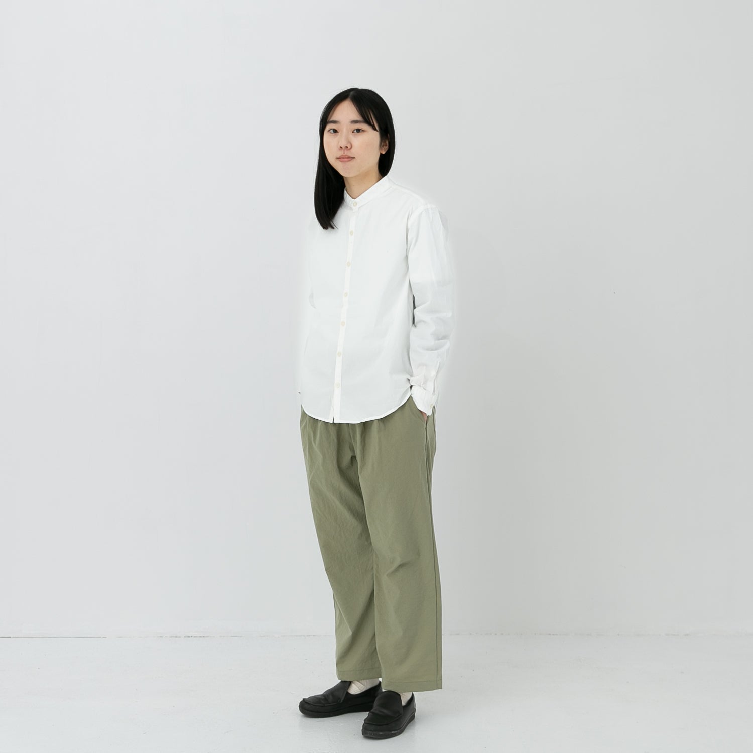 Nylon relax pants<br>No.2425