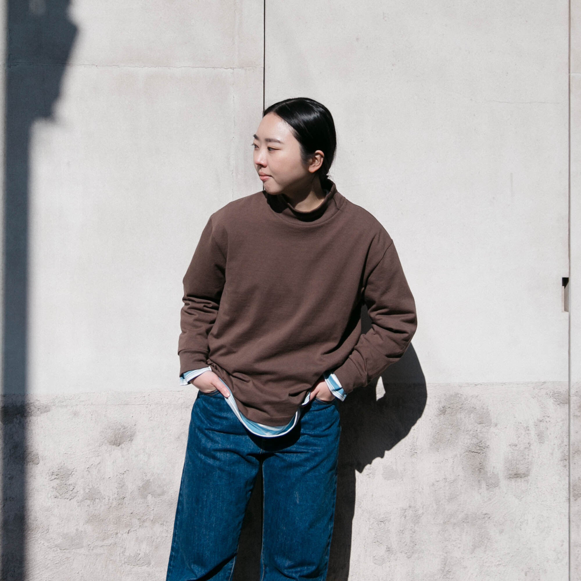 High neck T-shirts<br>No.2549