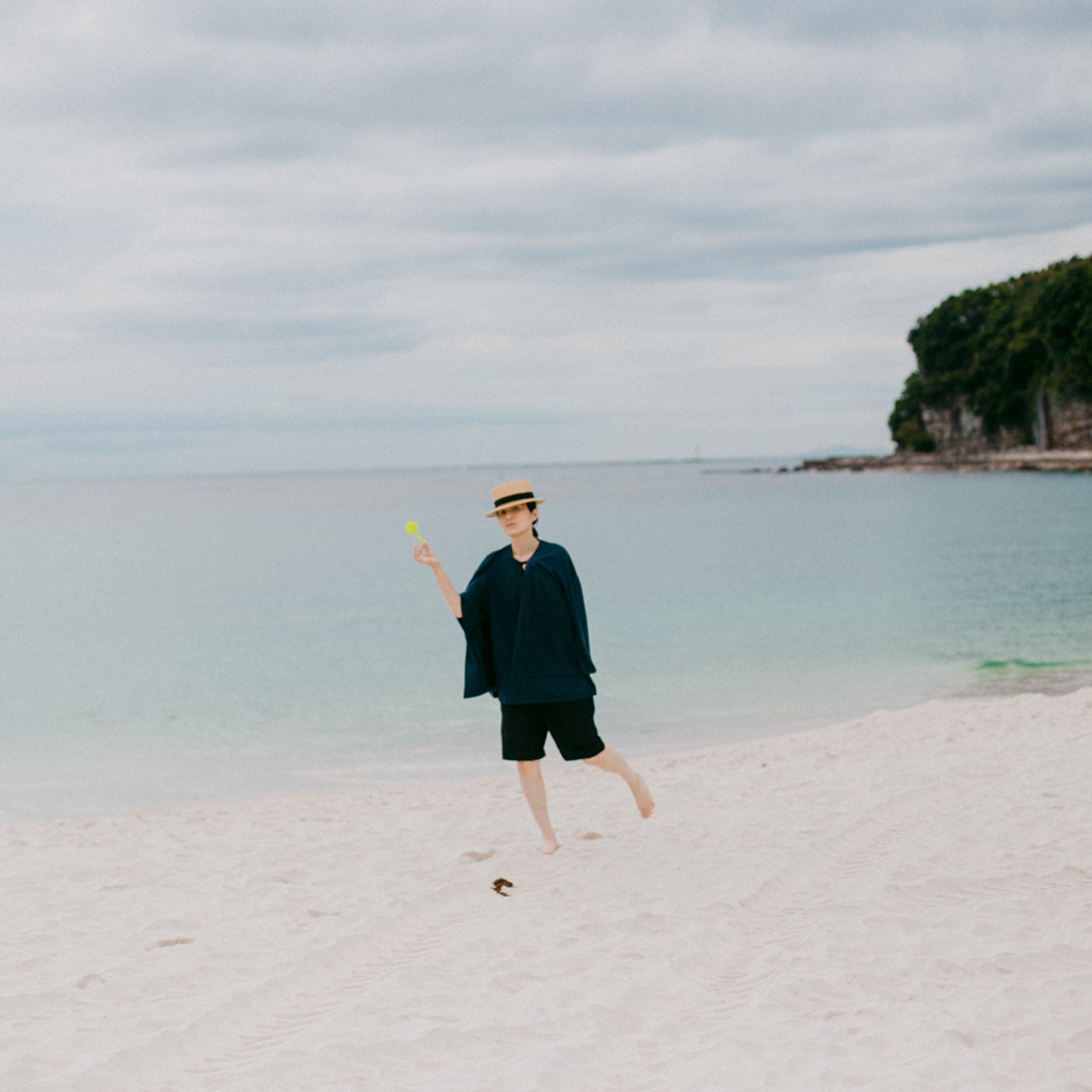 Linen<br>relax cardigan<br>No.2217