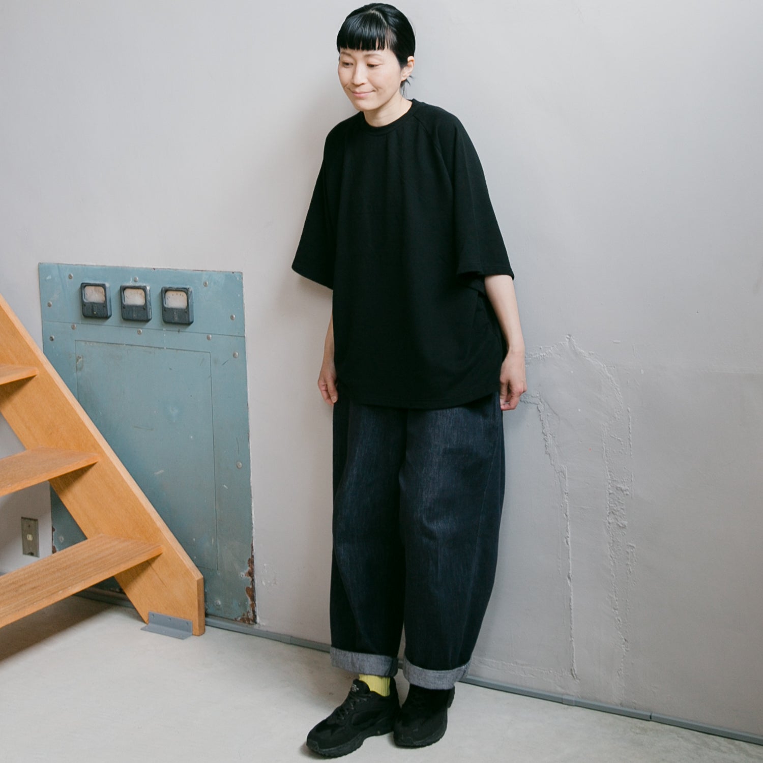 Raglan sleeve<br>straight T-shirts<br>No.2081