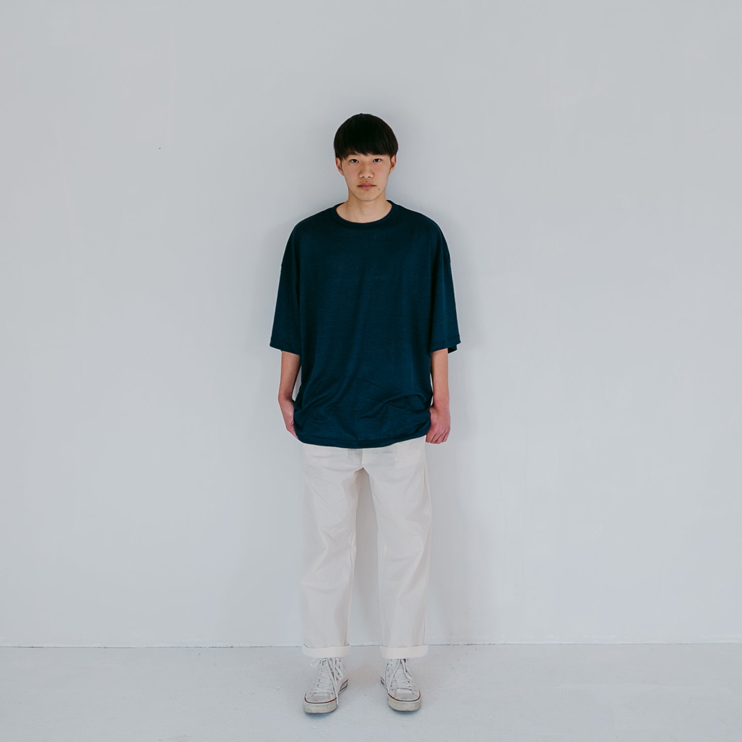 Linen<br>straight T-shirts<br>No.2216