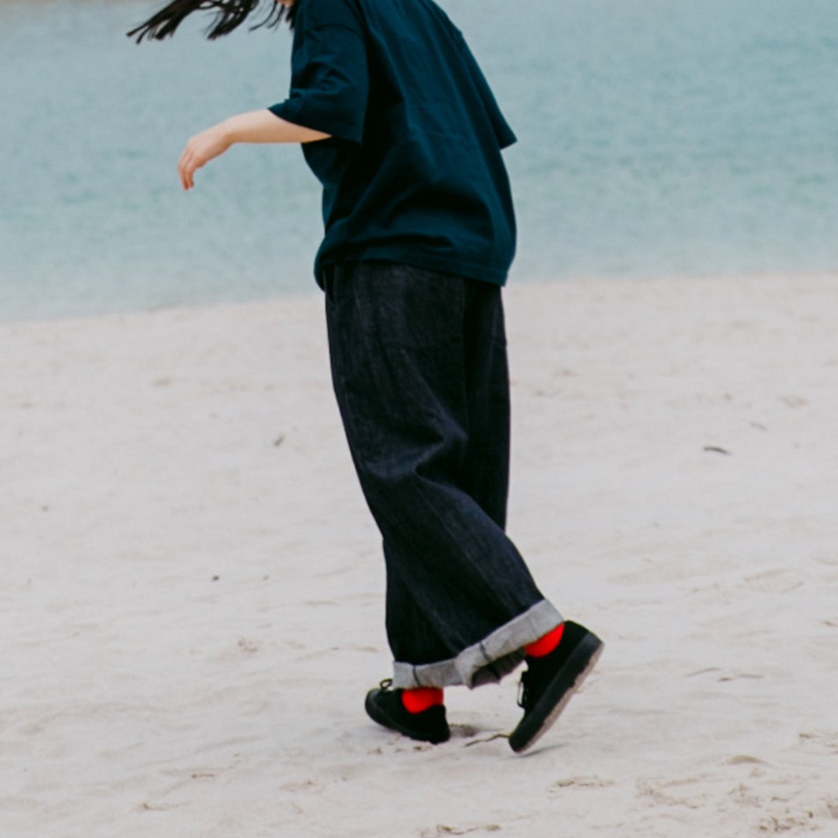 RINEN<br>10オンス<br>ノットインディゴデニム<br>リラックスパンツ<br>No.R47710