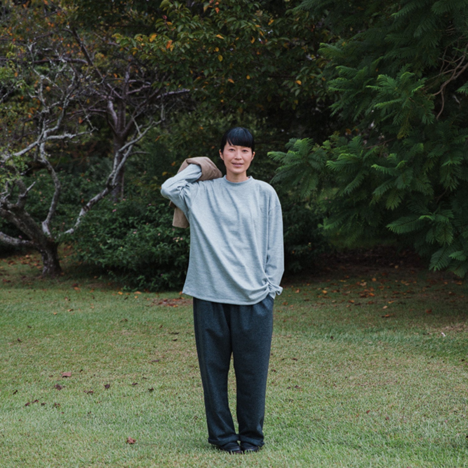 Wool<br>crew neck T-shirts<br>No.2560N