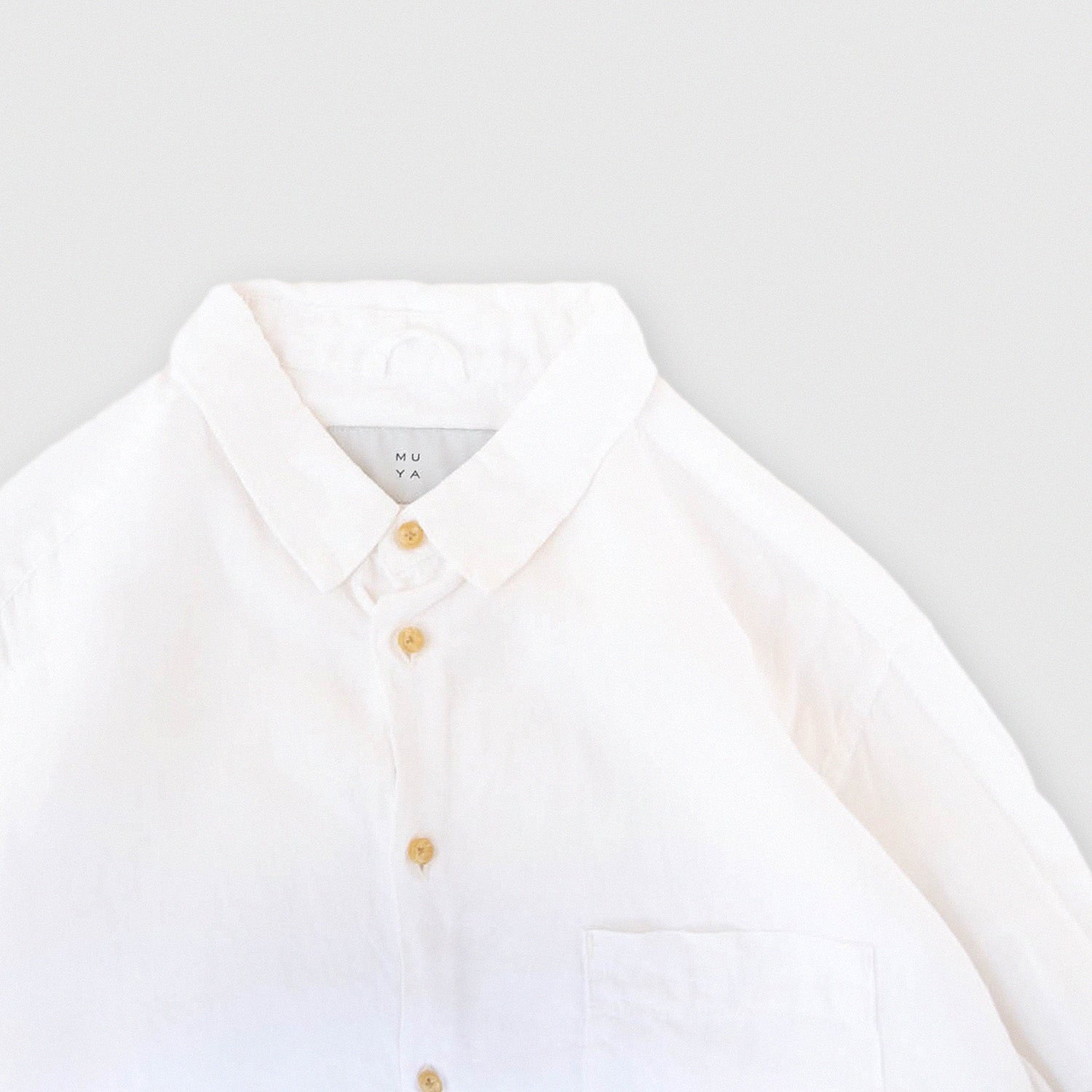 Linen nerd shirts<br>regular collar<br>No.2050-A