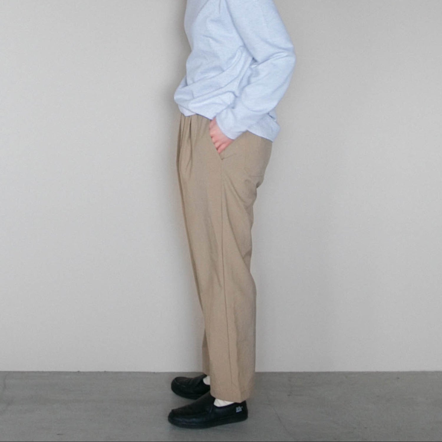 Nylon relax pants<br> No.2425