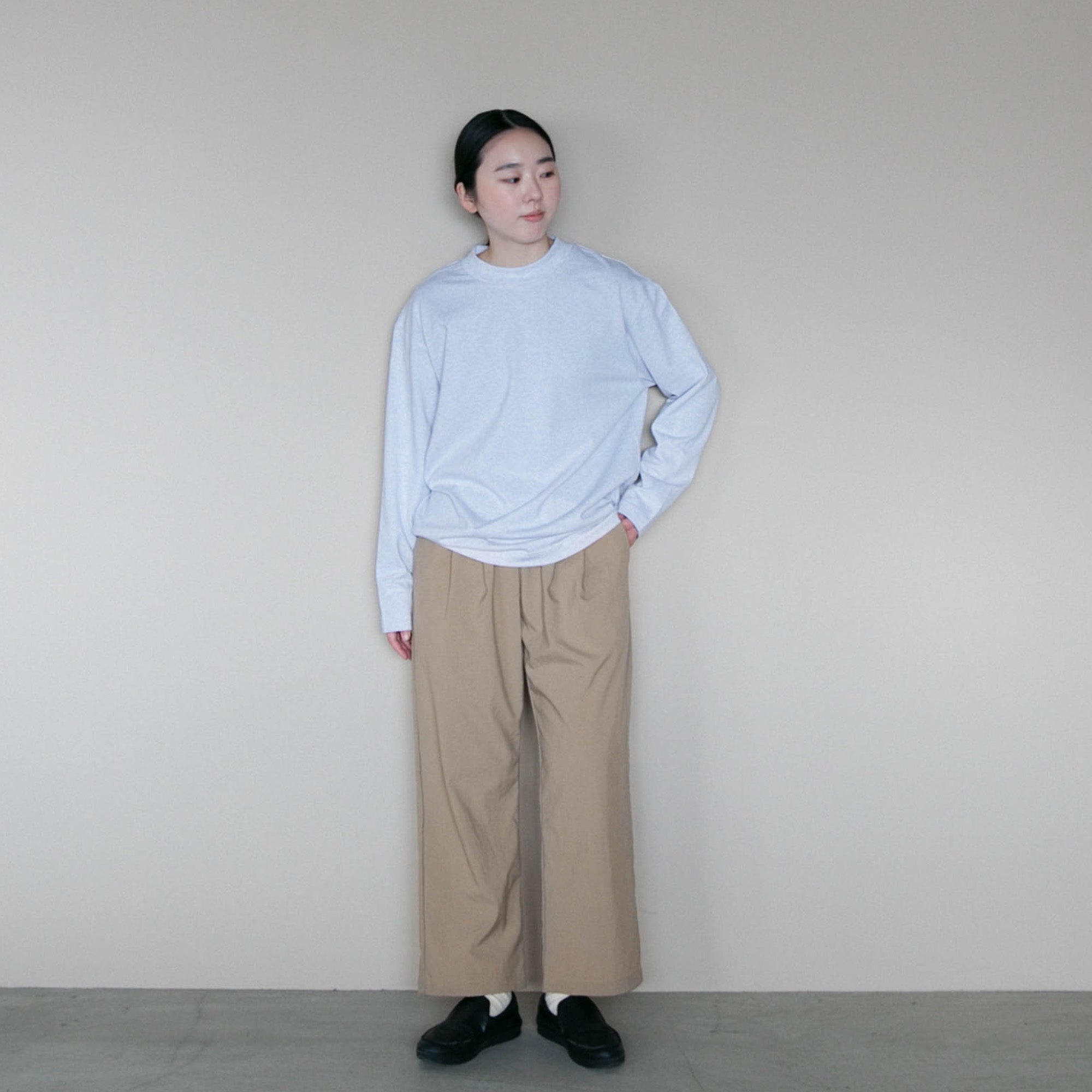 Nylon relax pants<br>No.2425