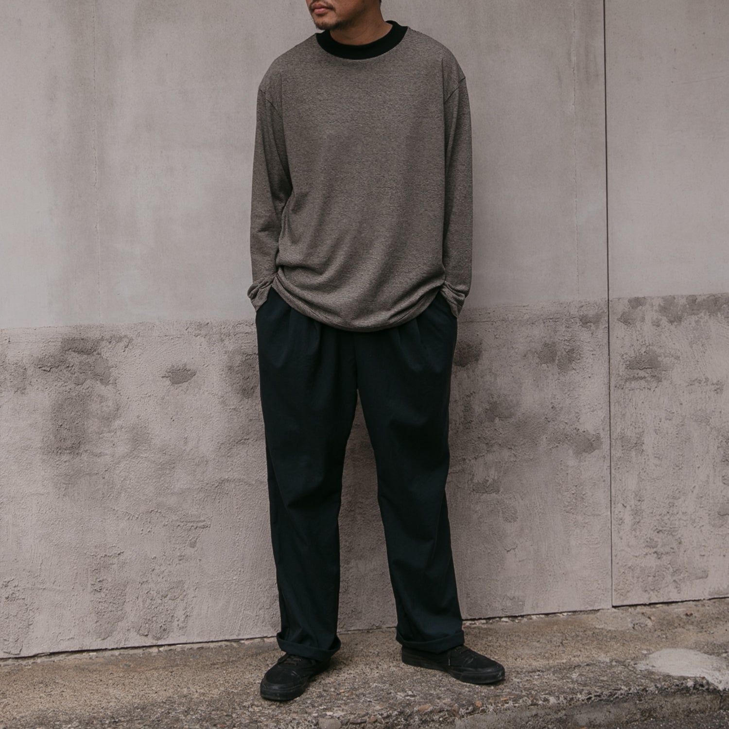 Border long sleeve<br>T-shirts<br>No.2513