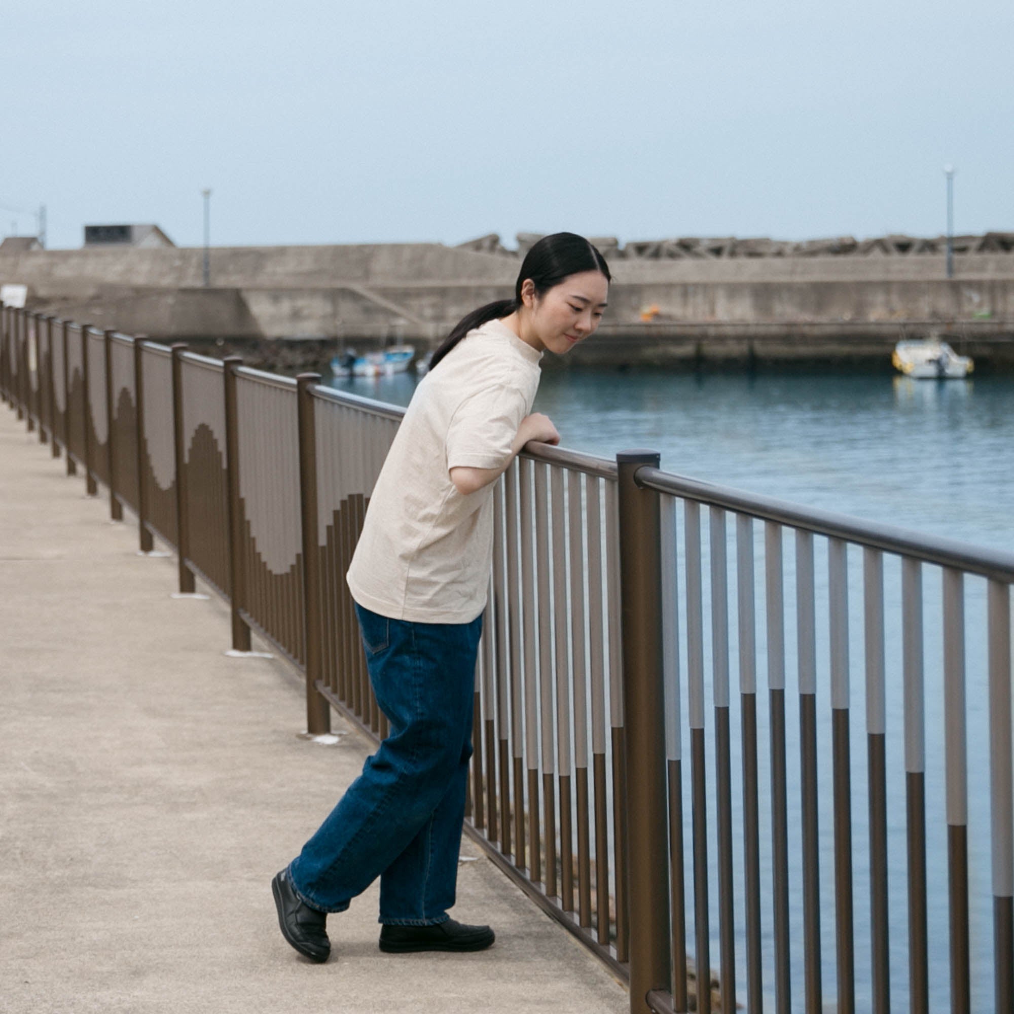 Border crew neck<br>T-shirts<br>No.2514