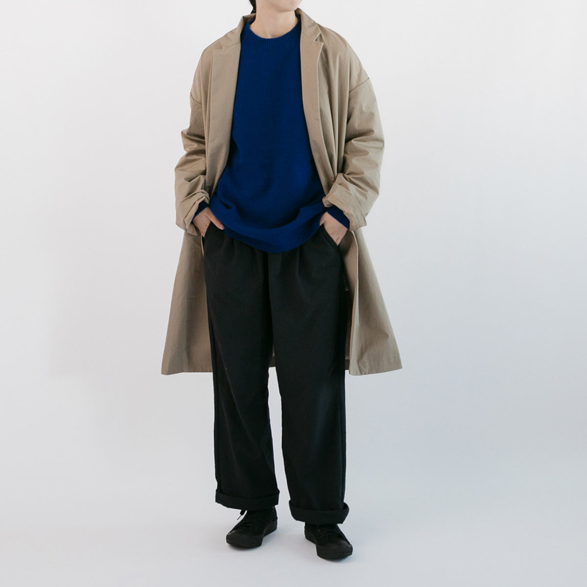 Cotton nylon<br>livery coat<br>tailored collar<br>-lining-<br>No.2531