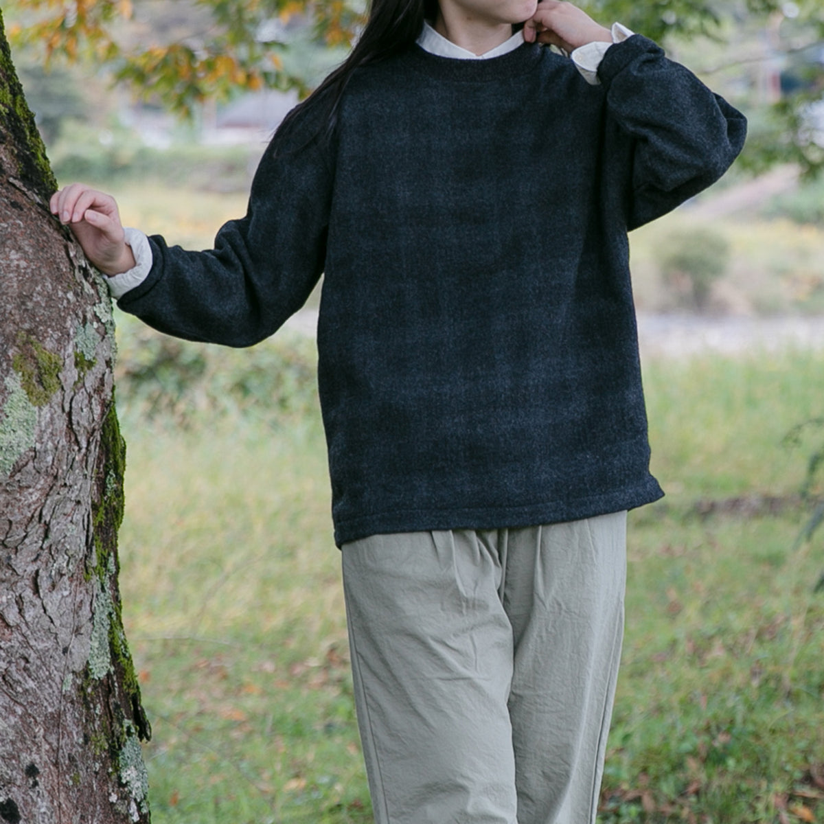Crew neck pullover<br>No.2535