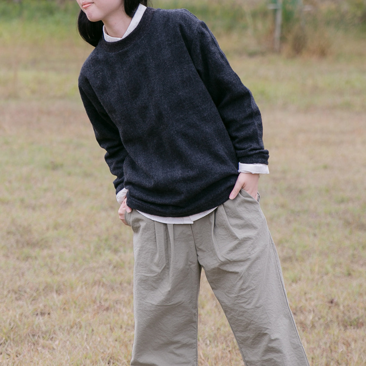 Crew neck pullover<br>No.2535