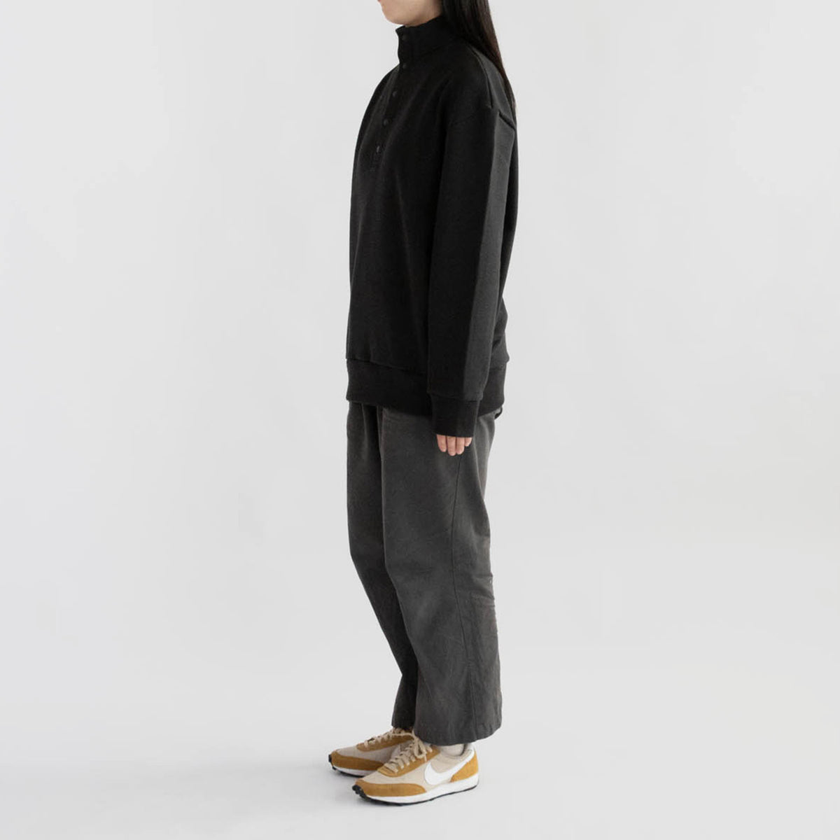 Half button pullover<br>No.2545
