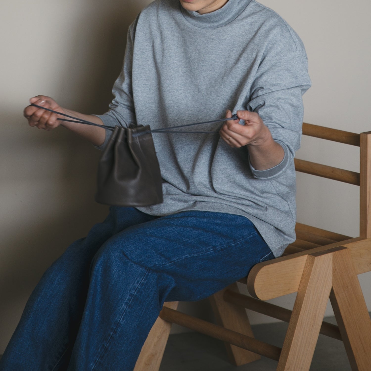 High neck T-shirts<br>No.2549