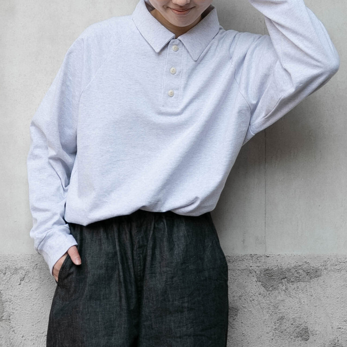 Oversized polo<br> No.2550