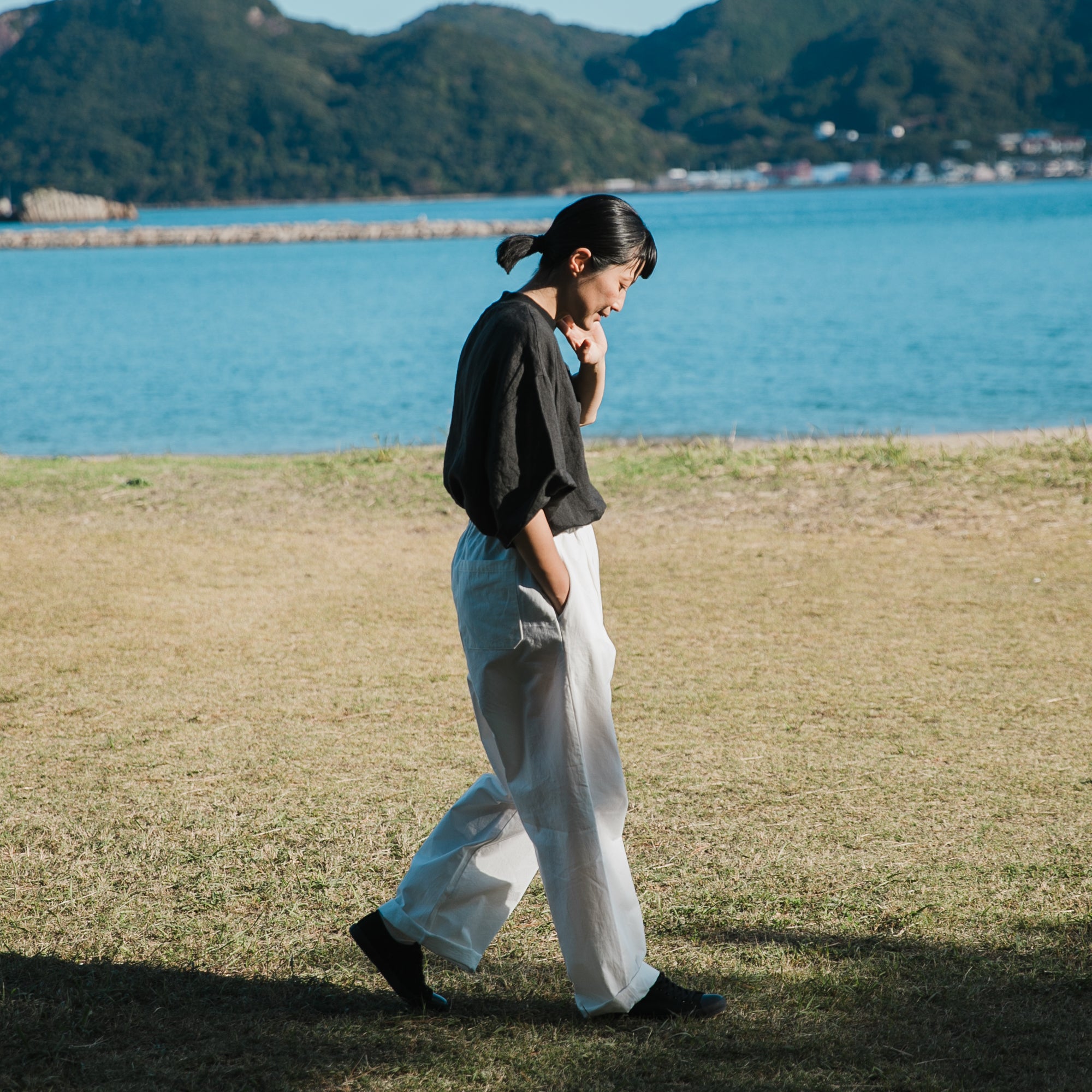 Relax semiwide pants<br>No.2561