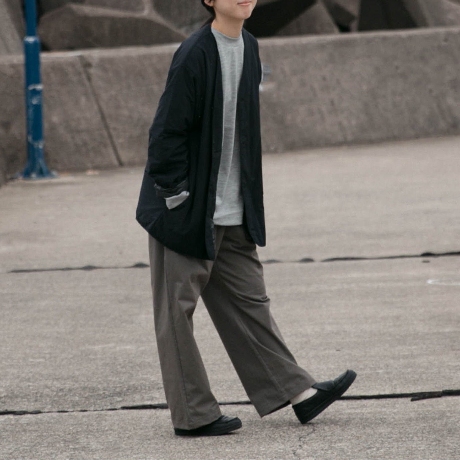 Relax semiwide pants<br>No.2561