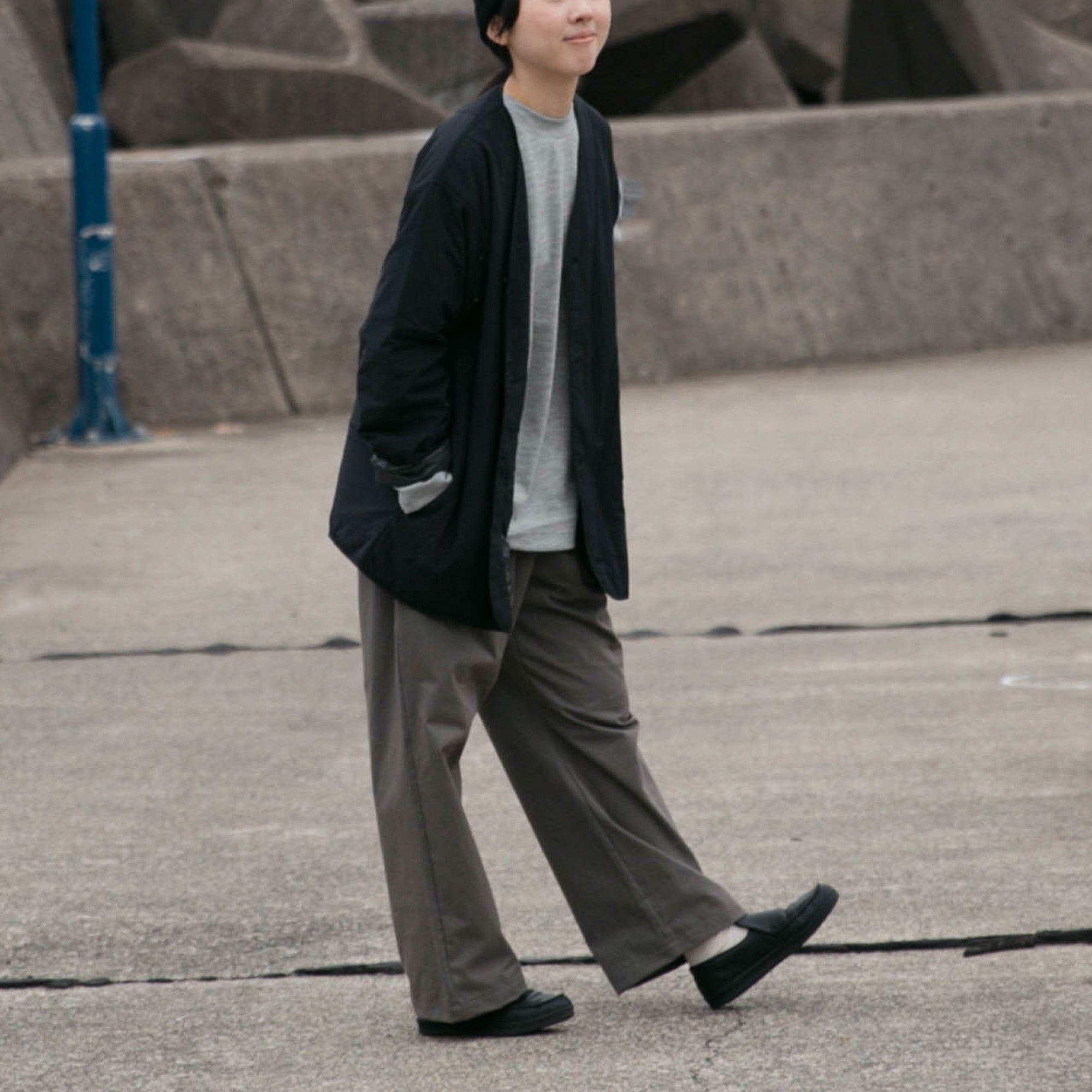 Relax semiwide pants<br>No.2561