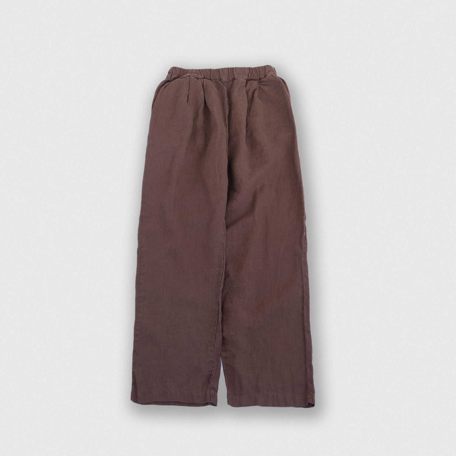 Linen relax semiwide pants<br>No.2562