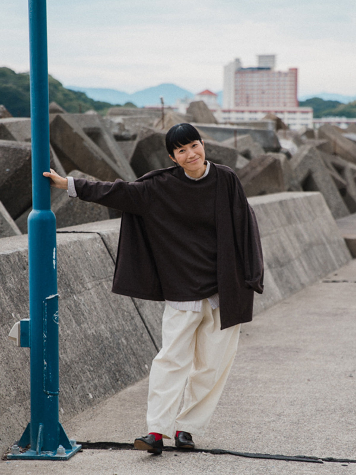 Wool<br>relax cardigan<br>No.2562N