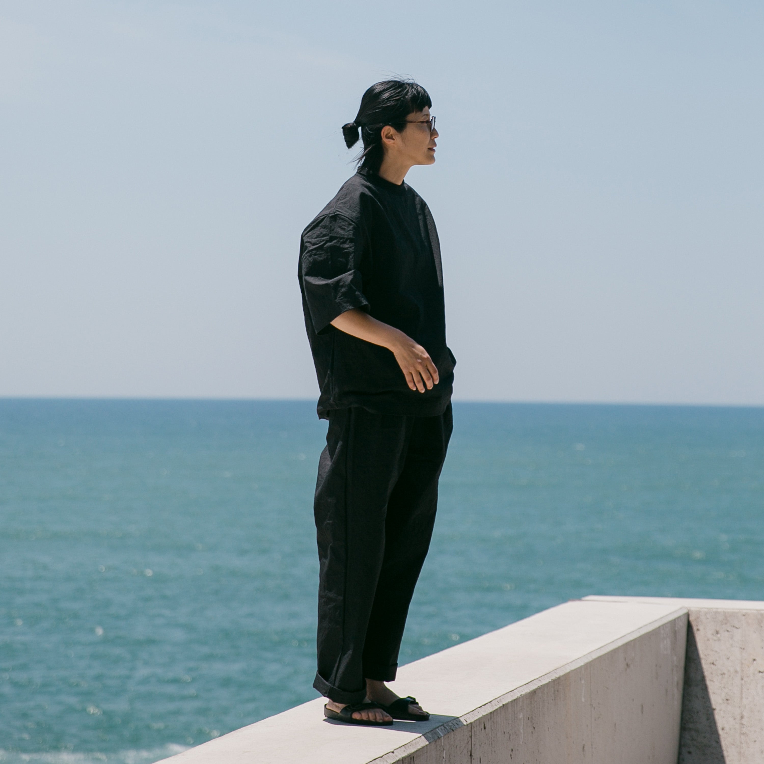Relax semiwide pants<br>No.2608-N