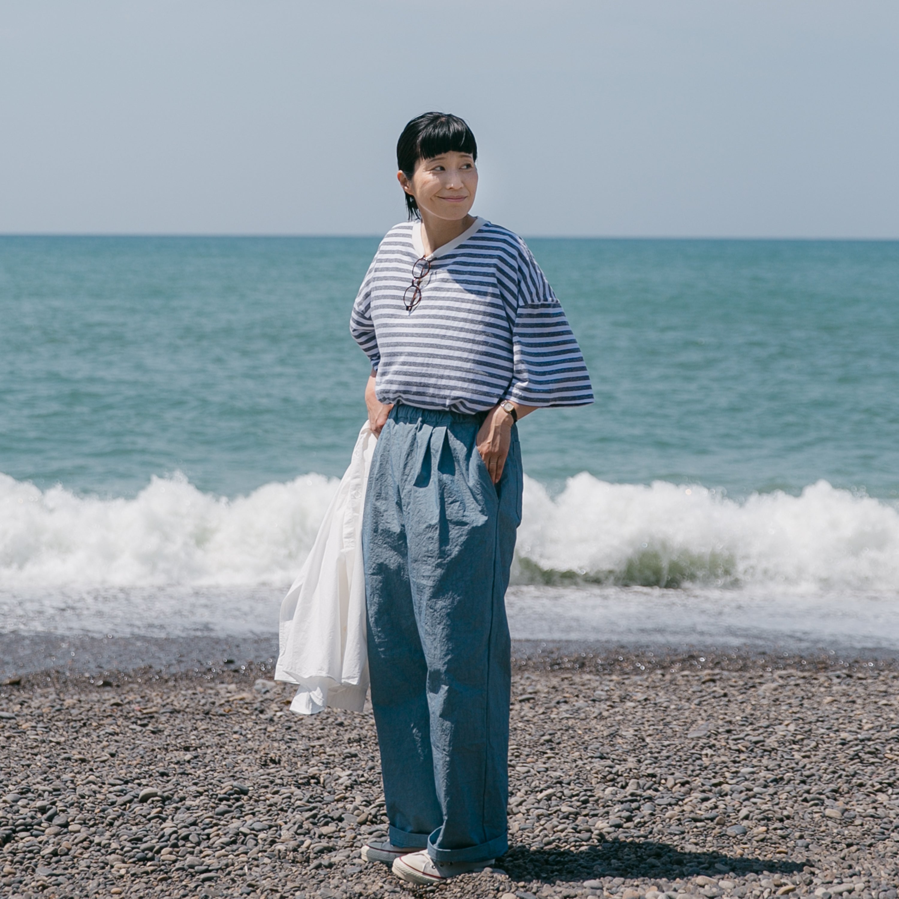 Relax semiwide pants<br>No.2608-N