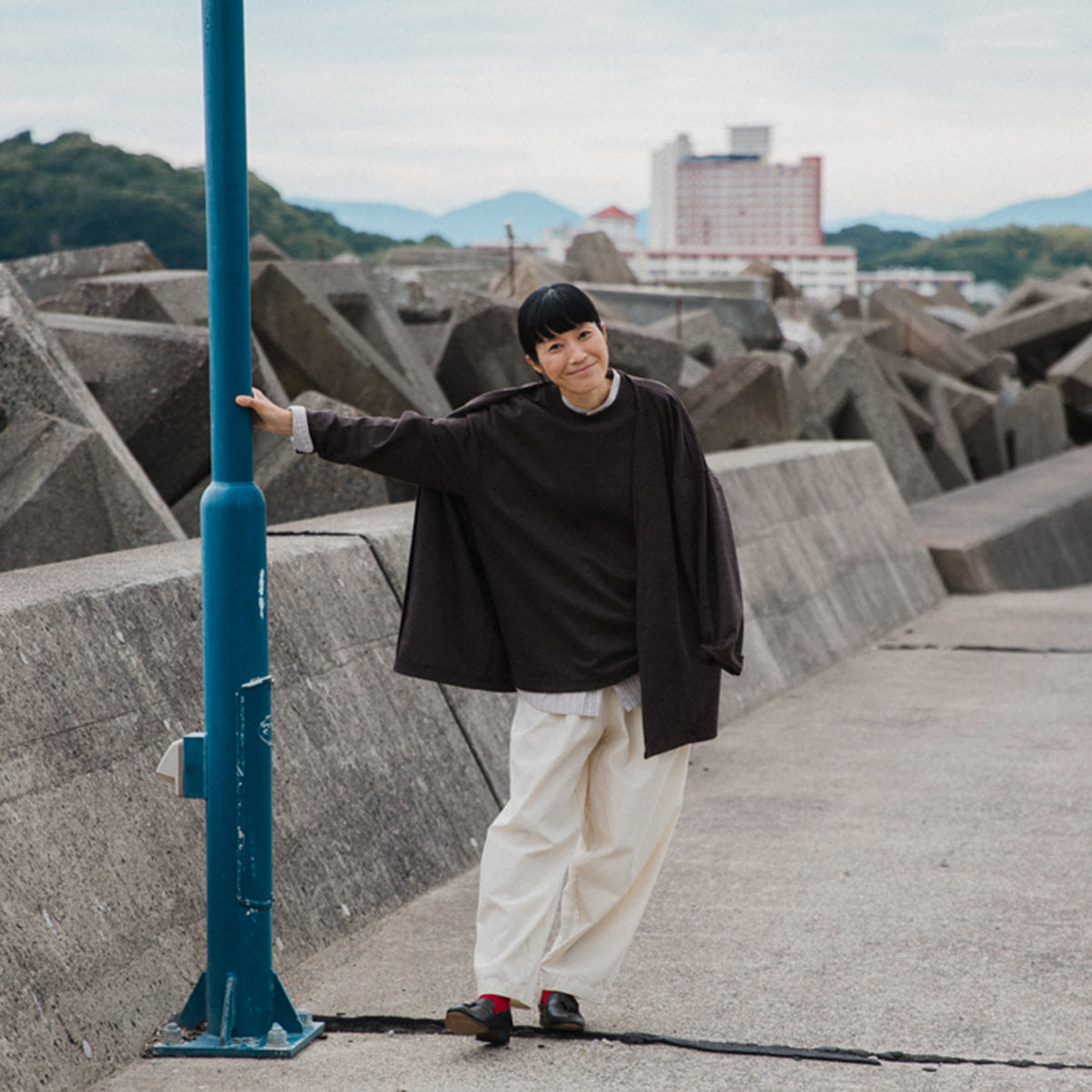 Wool<br>relax cardigan<br>No.2562N