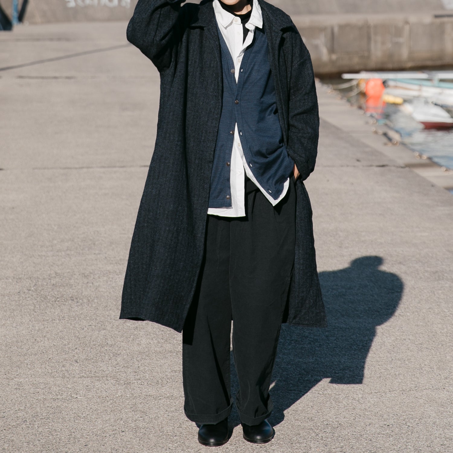 Herringbone<br>livery coat<br>soutien collar<br>No.2601