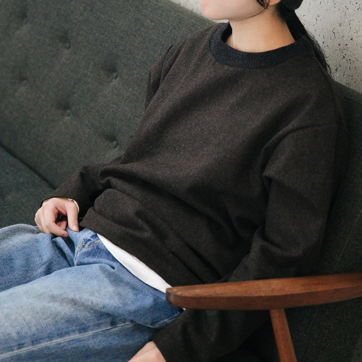 Crew neck pullover<br> No.2604