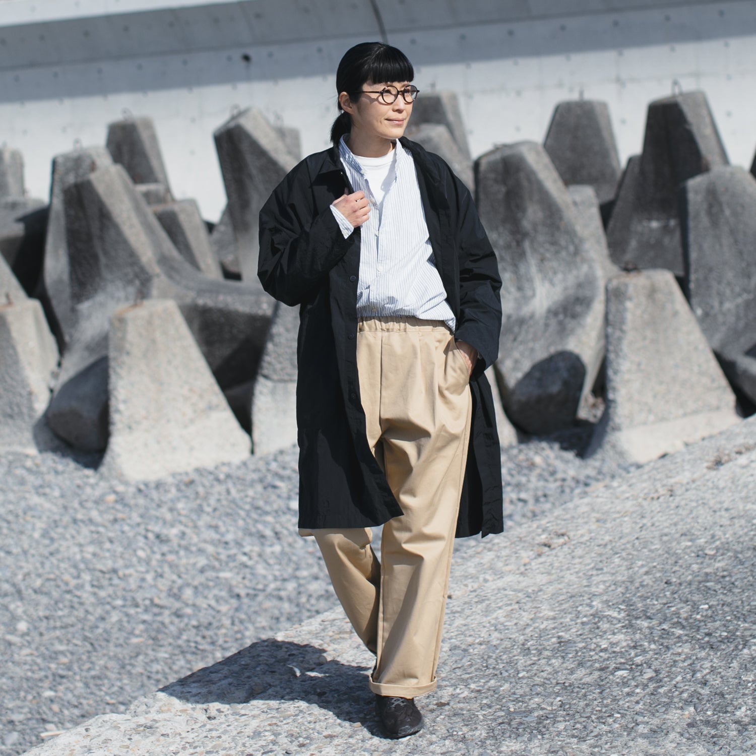 Chino relax pants<br>No.2607