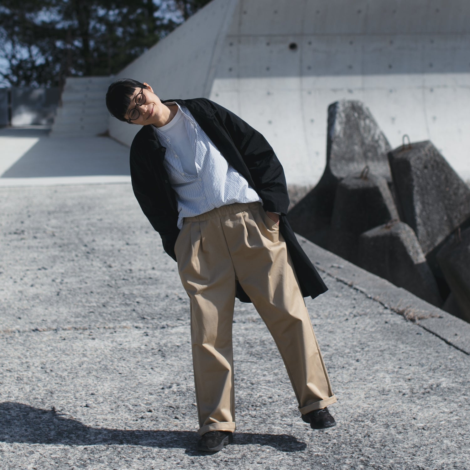 Chino relax pants<br>No.2607