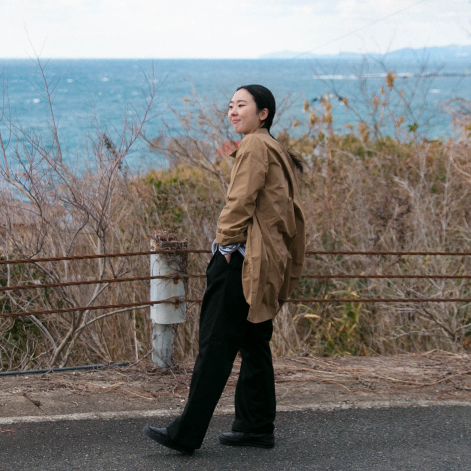 Chino relax semiwide pants<br>No.2608