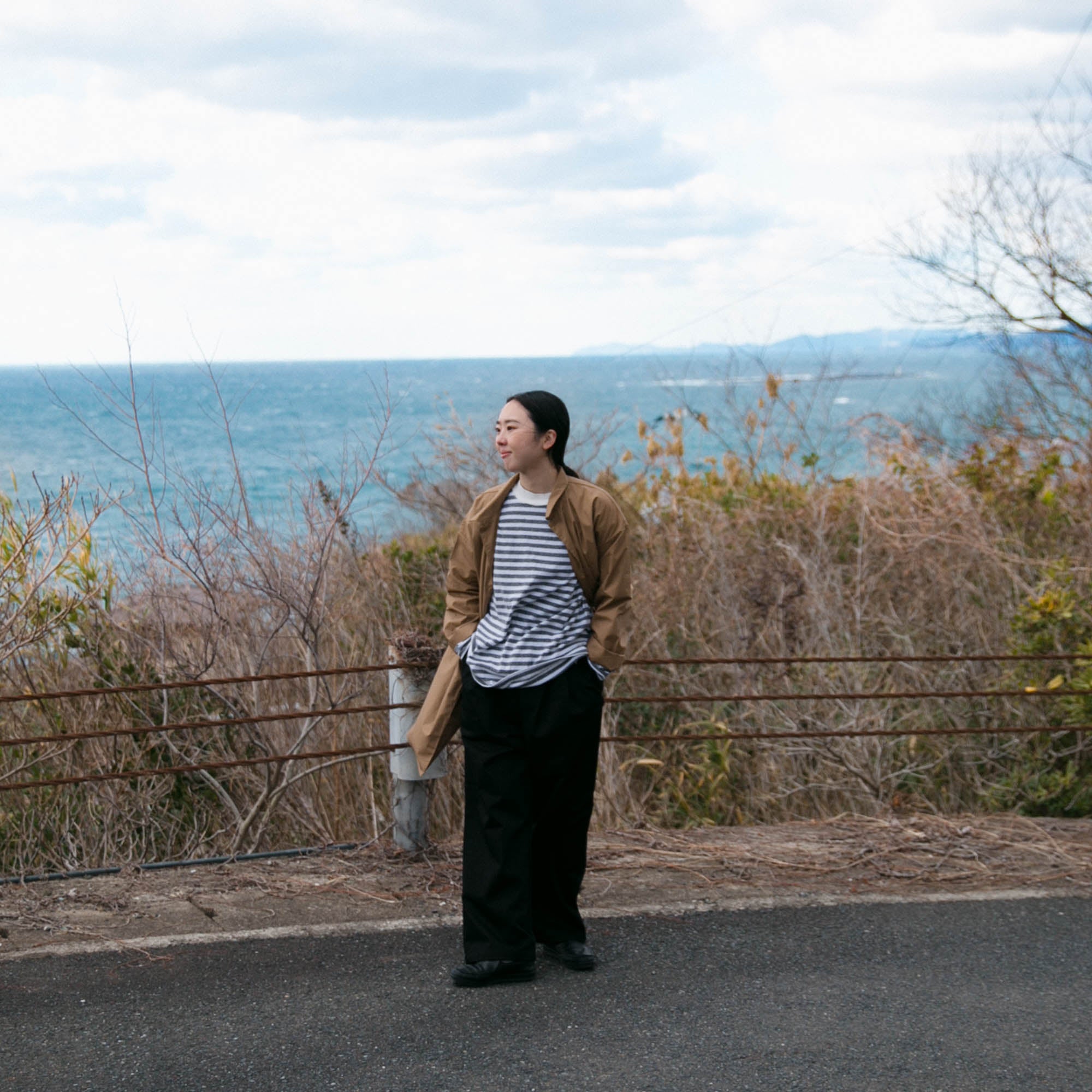 Chino relax semiwide pants<br>No.2608