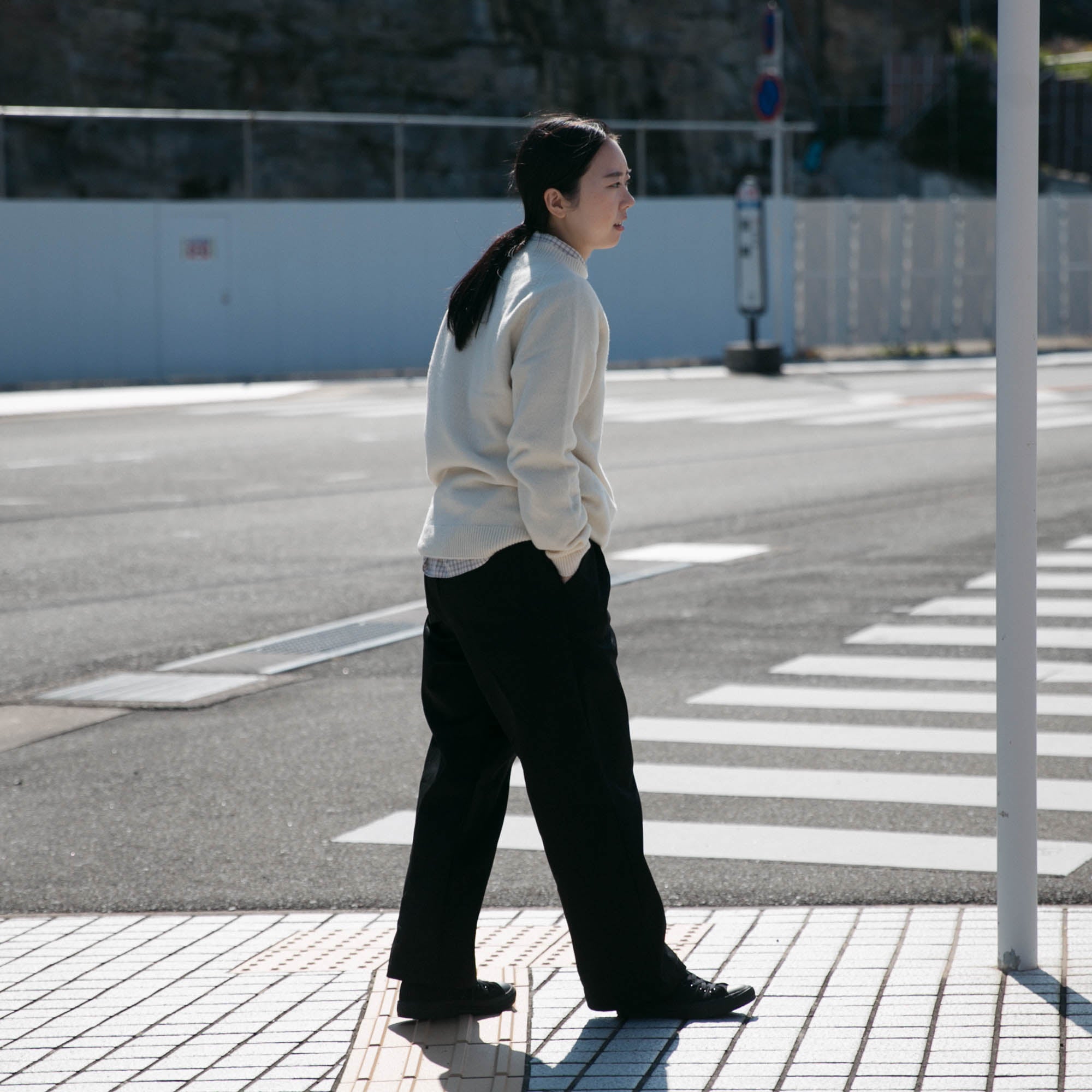 Chino relax semiwide pants<br>No.2608