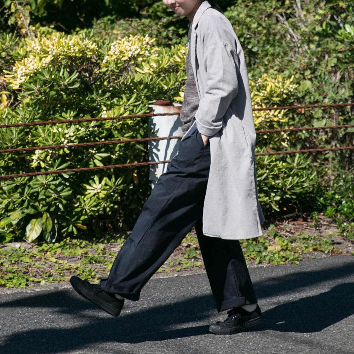 Corduroy<br> livery coat<br> tailored collar<br> No.2609