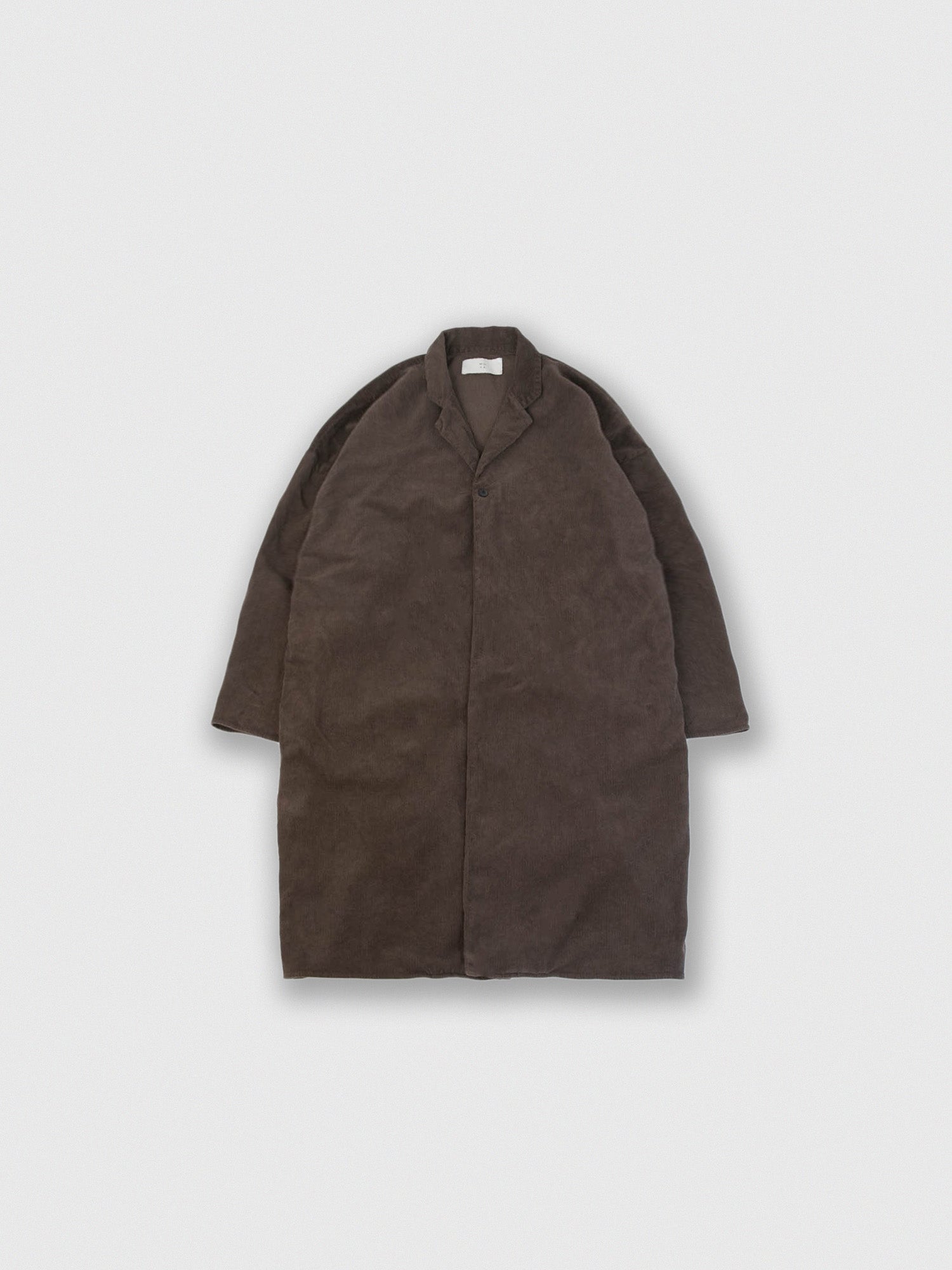 Corduroy<br> livery coat<br> tailored collar<br> No.2609