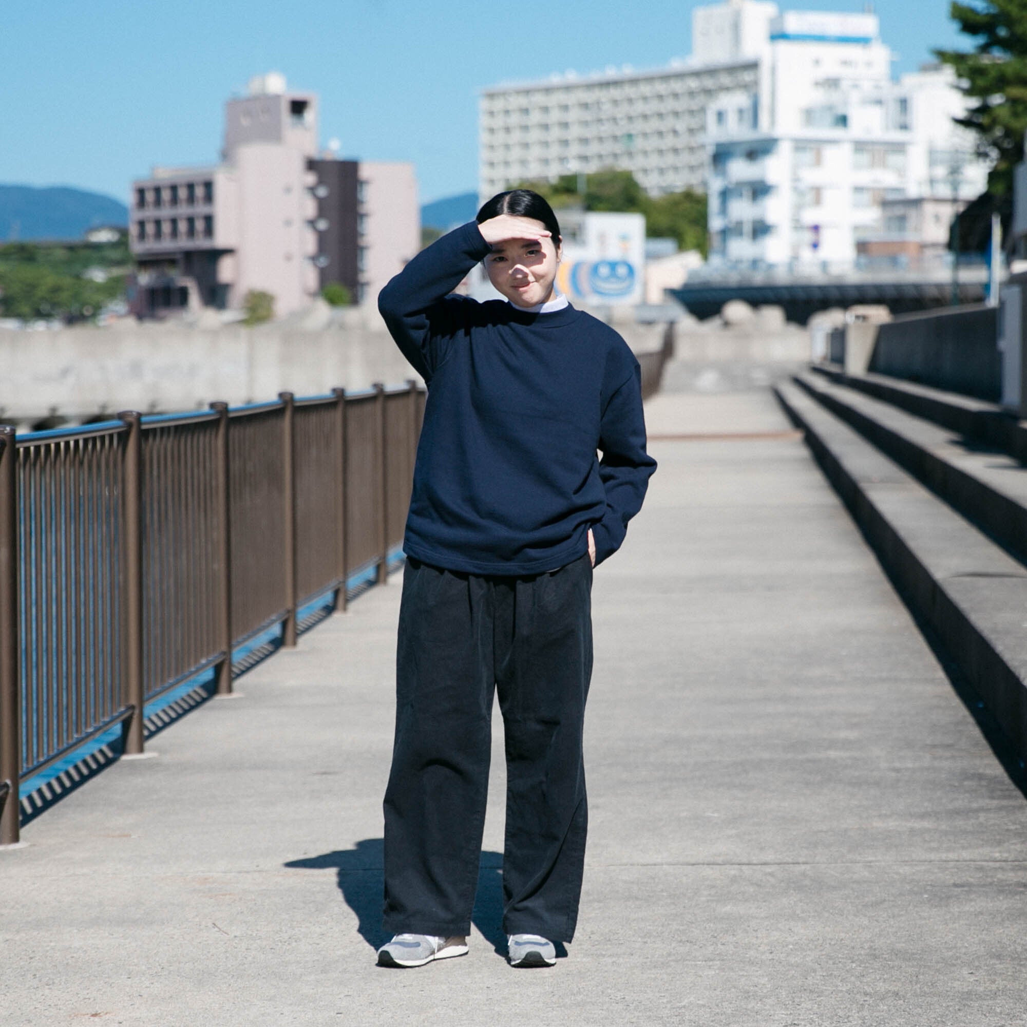 Corduroy<br>relax semiwide pants<br>No.2611