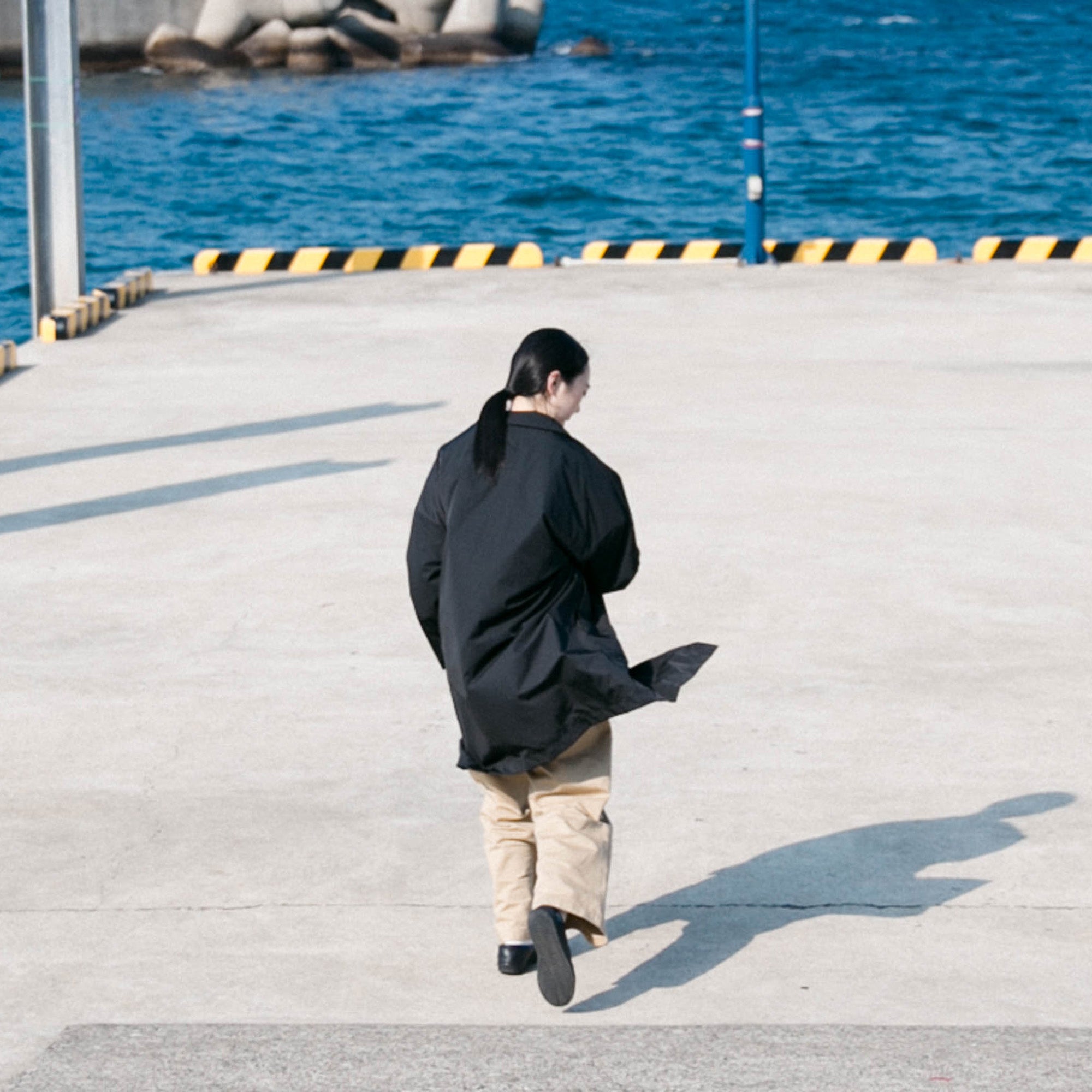 Nylon soutien collar<br>wide coat<br>No.2616