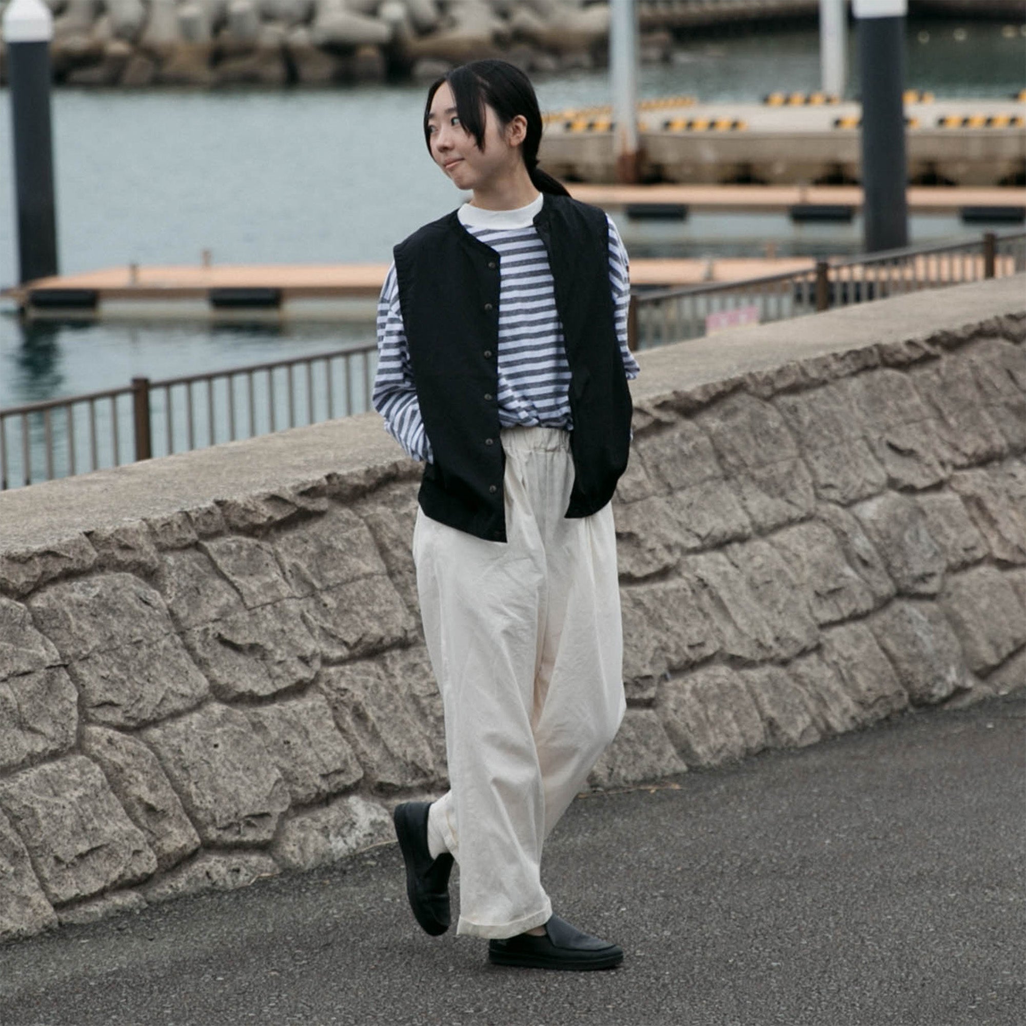 Nylon relax vest<br>No.2617