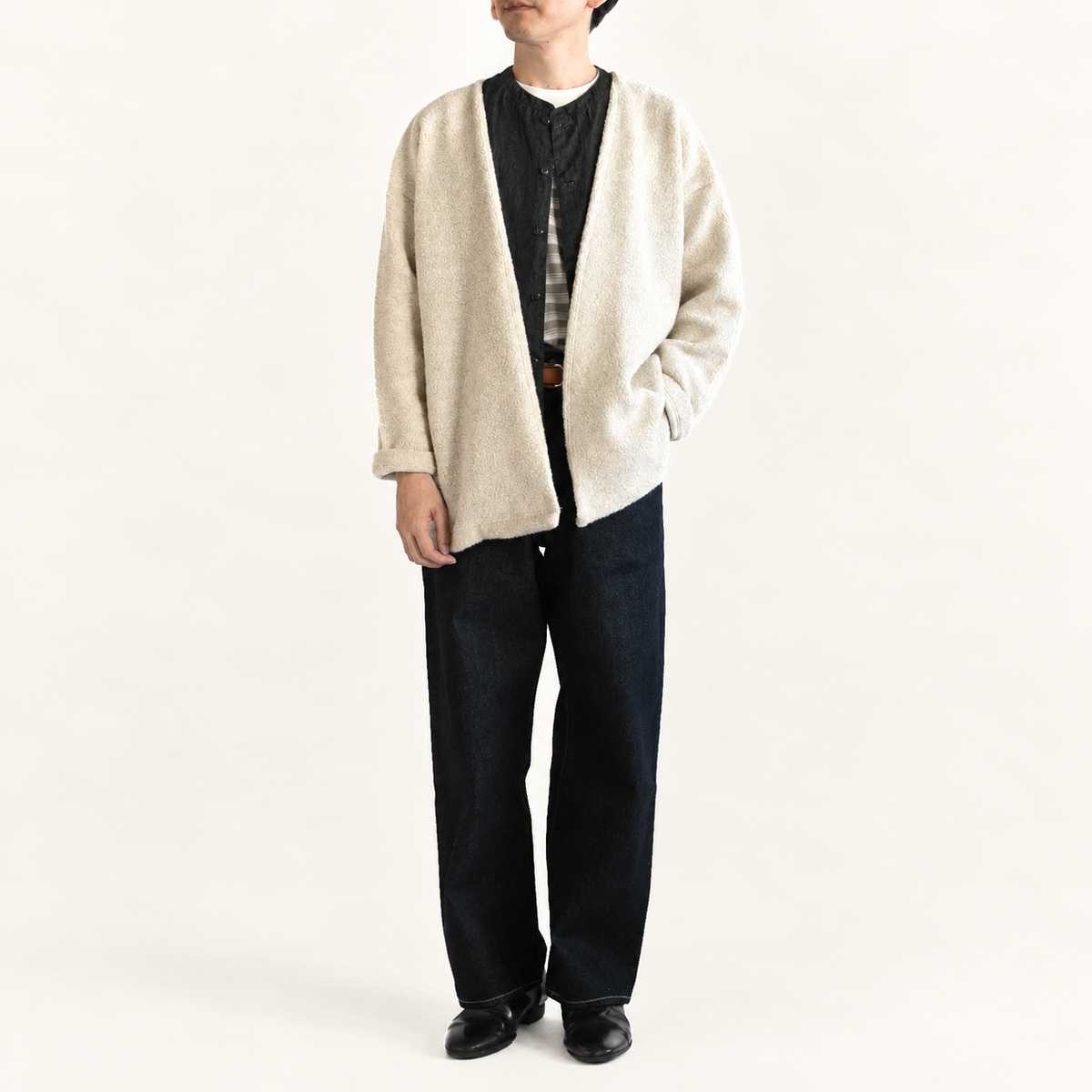 Wool pile<br> Relax Cardigan<br> No.2619
