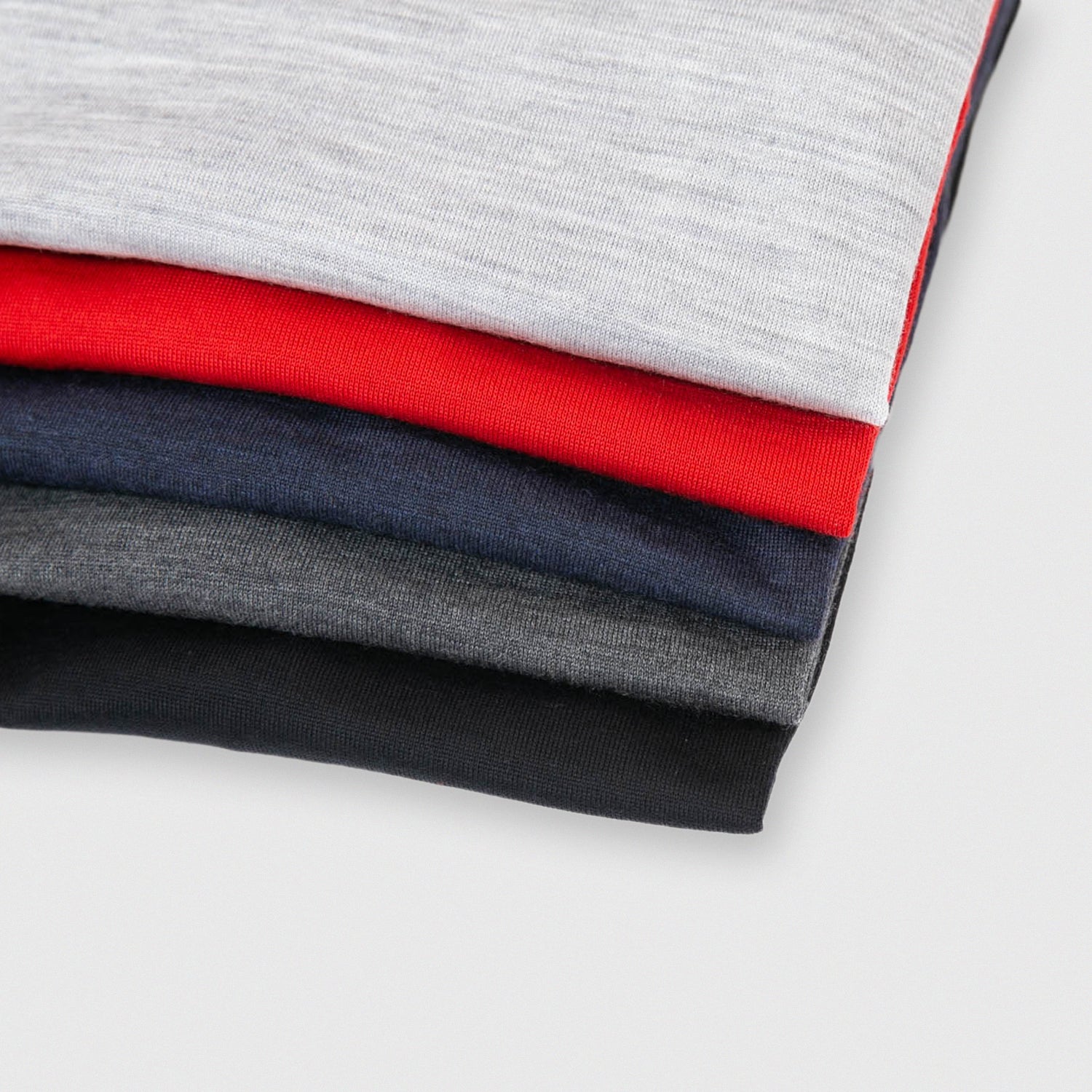 Merino wool<br>crew neck T-shirts<br>No.2622