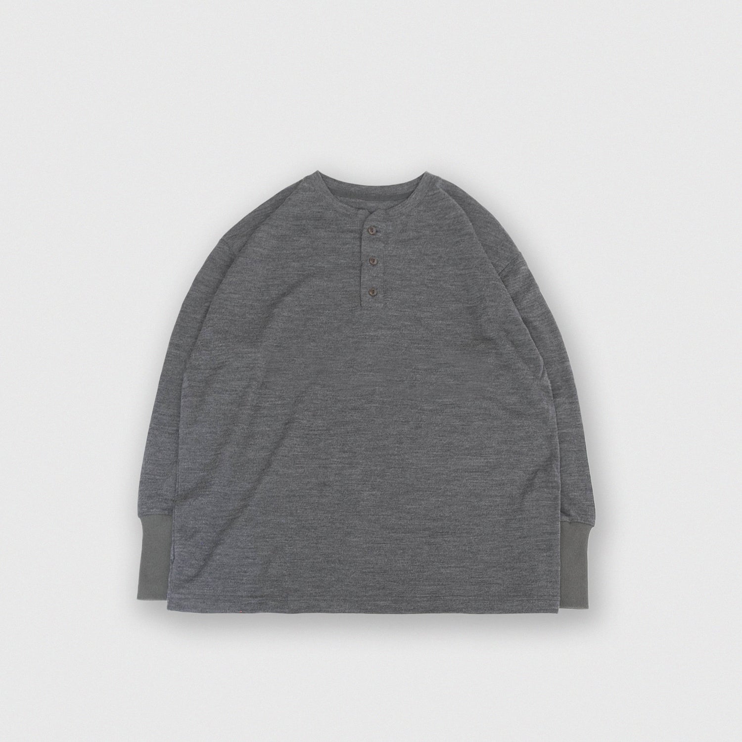 Merino wool<br>henley neck T-shirts<br>No.2623