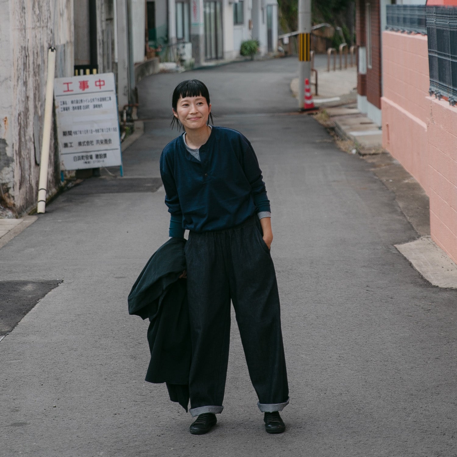 Merino wool<br>henley neck T-shirts<br>No.2623