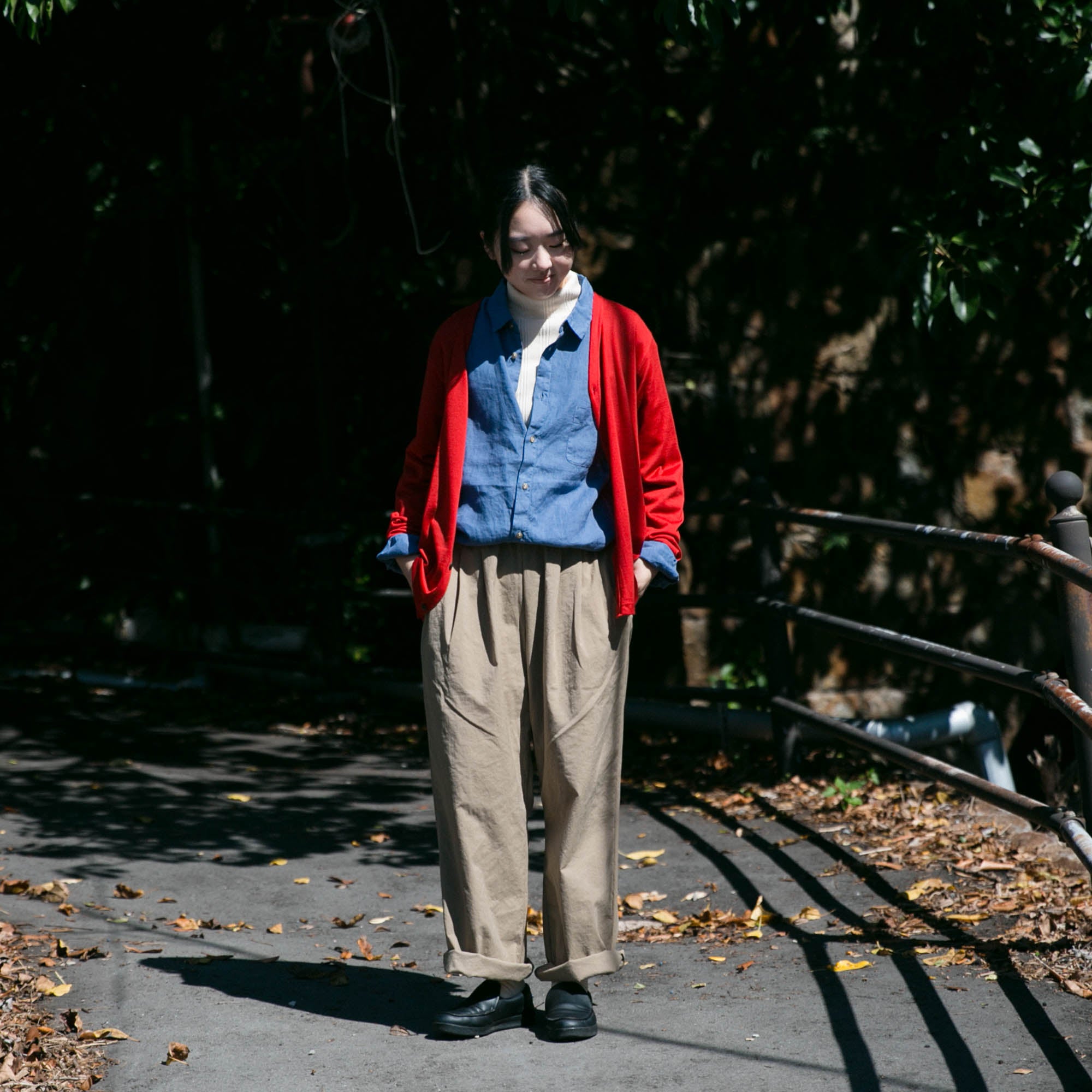 Merino wool<br>Vneck cardigan<br>No.2624