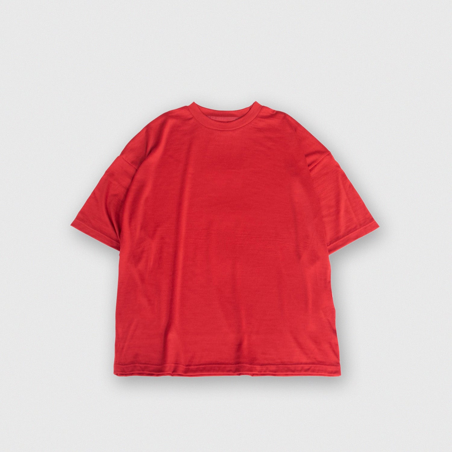 Merino wool<br>straight T-shirts<br>No.2657