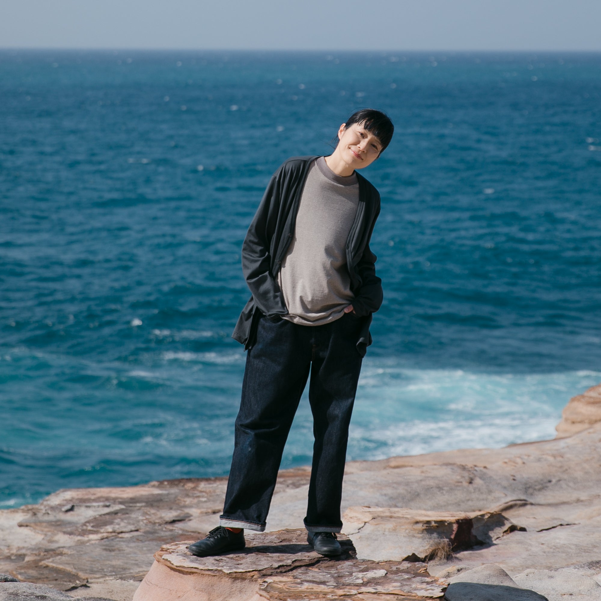 Border long sleeve<br>T-shirts<br>No.2513