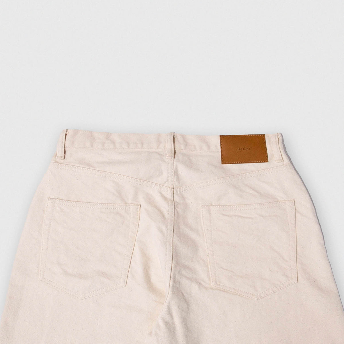 HATSKI<br>DENIM03 Wide Tapered Denim<br>-Ecru-
