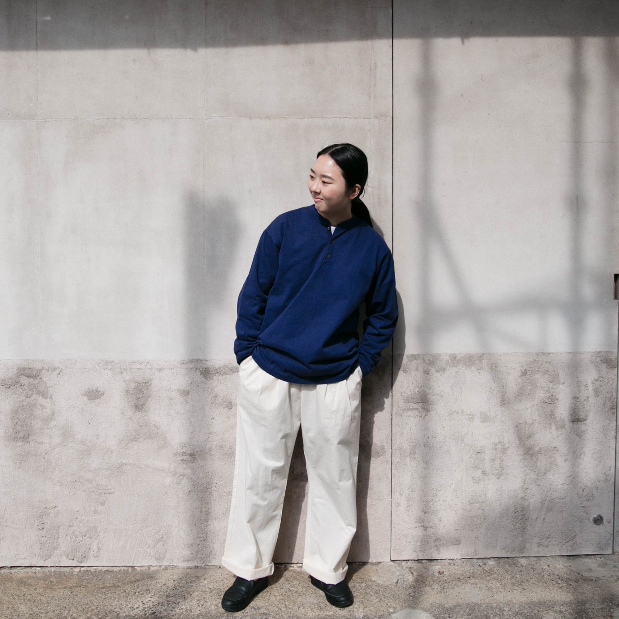 Ohh!<br>Henley Neck L/S<br>OHH-041